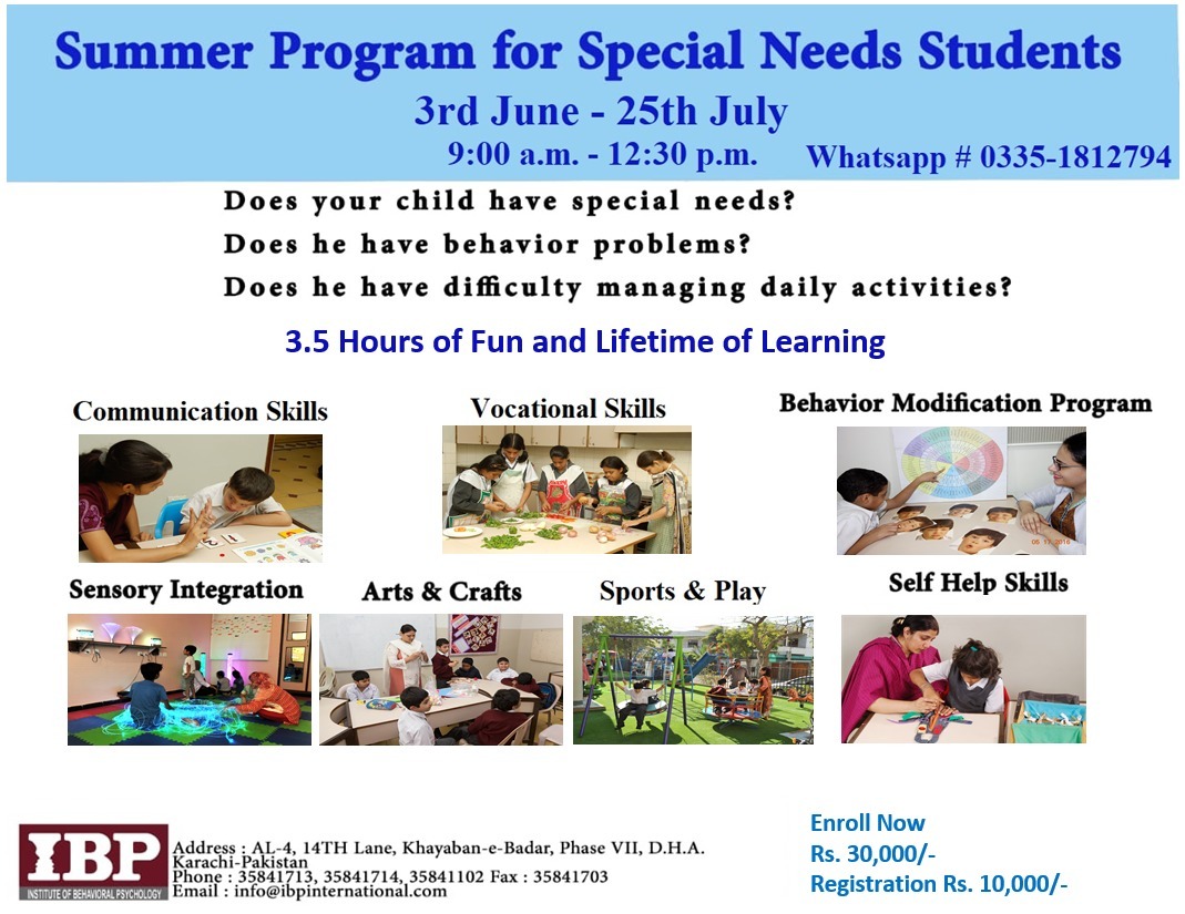 Institute of Behavioral Psychology School of Special Education Facebook ad: Chat with us