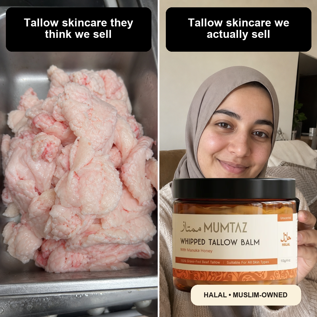 Mumtaz Skin Facebook ad: Halal Skin Transformation!