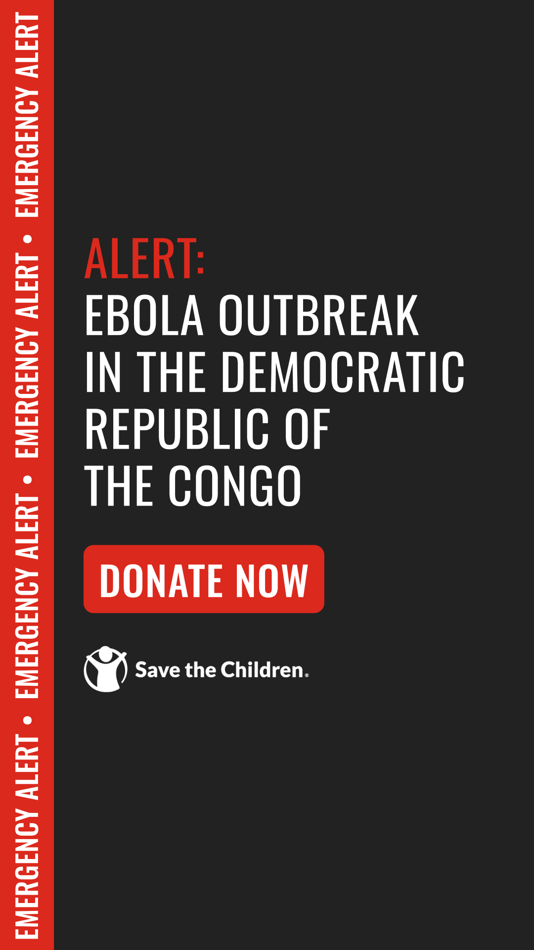 Save the Children US Facebook ad from May 22, 2026