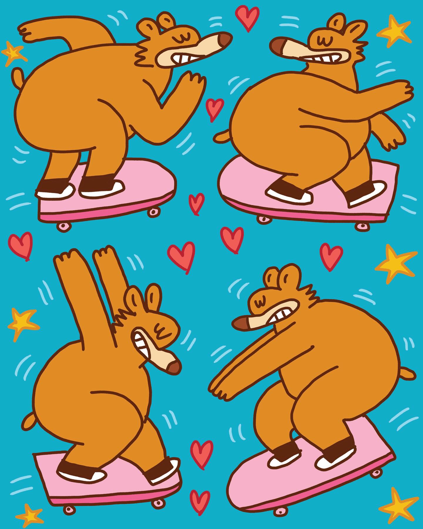 robotfunmonster Facebook ad: Seven drawings from the last two nights!