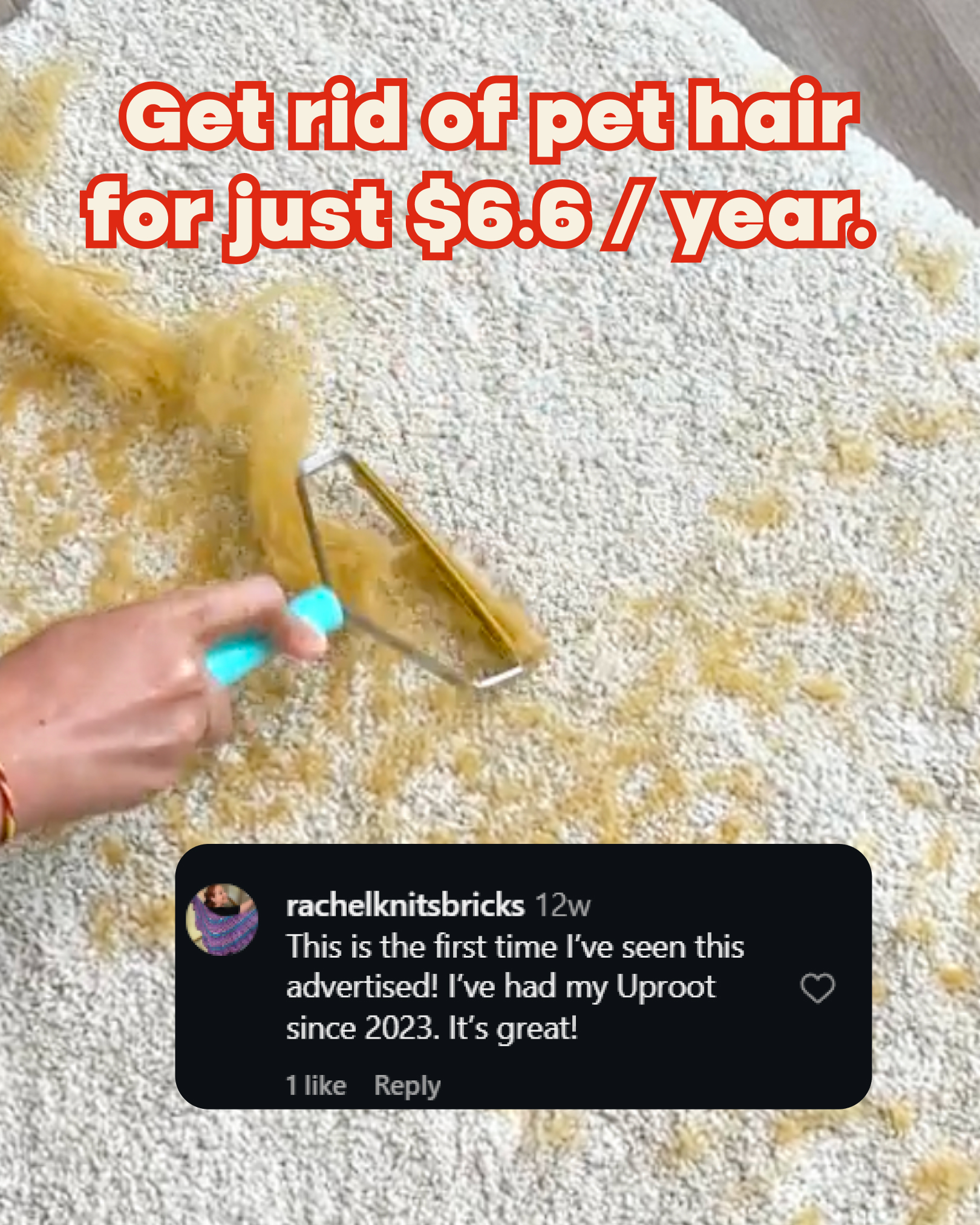 Uproot Clean Facebook ad