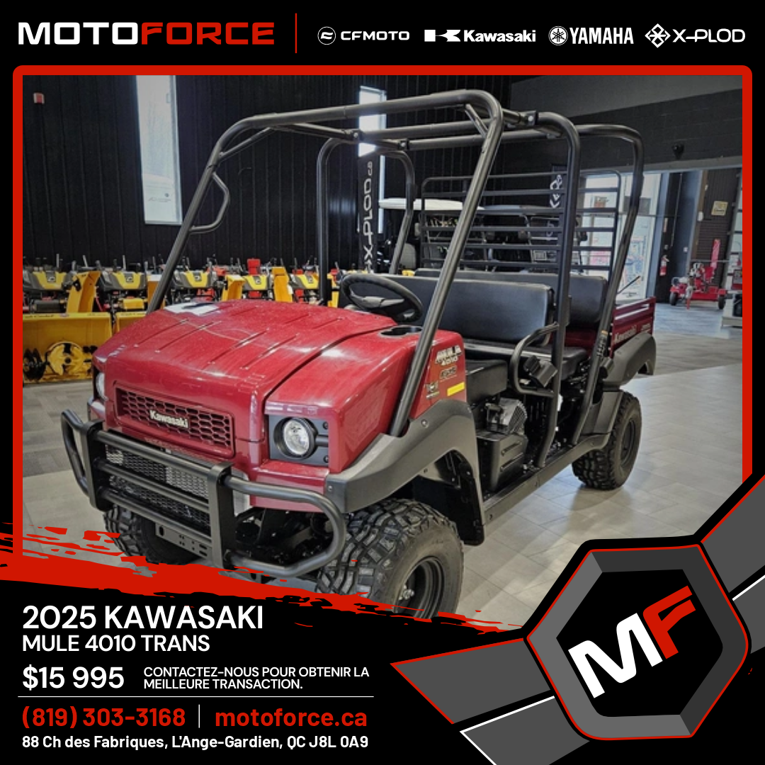 MotoForce Facebook ad: Contactez-nous pour obtenir la meilleure transaction.