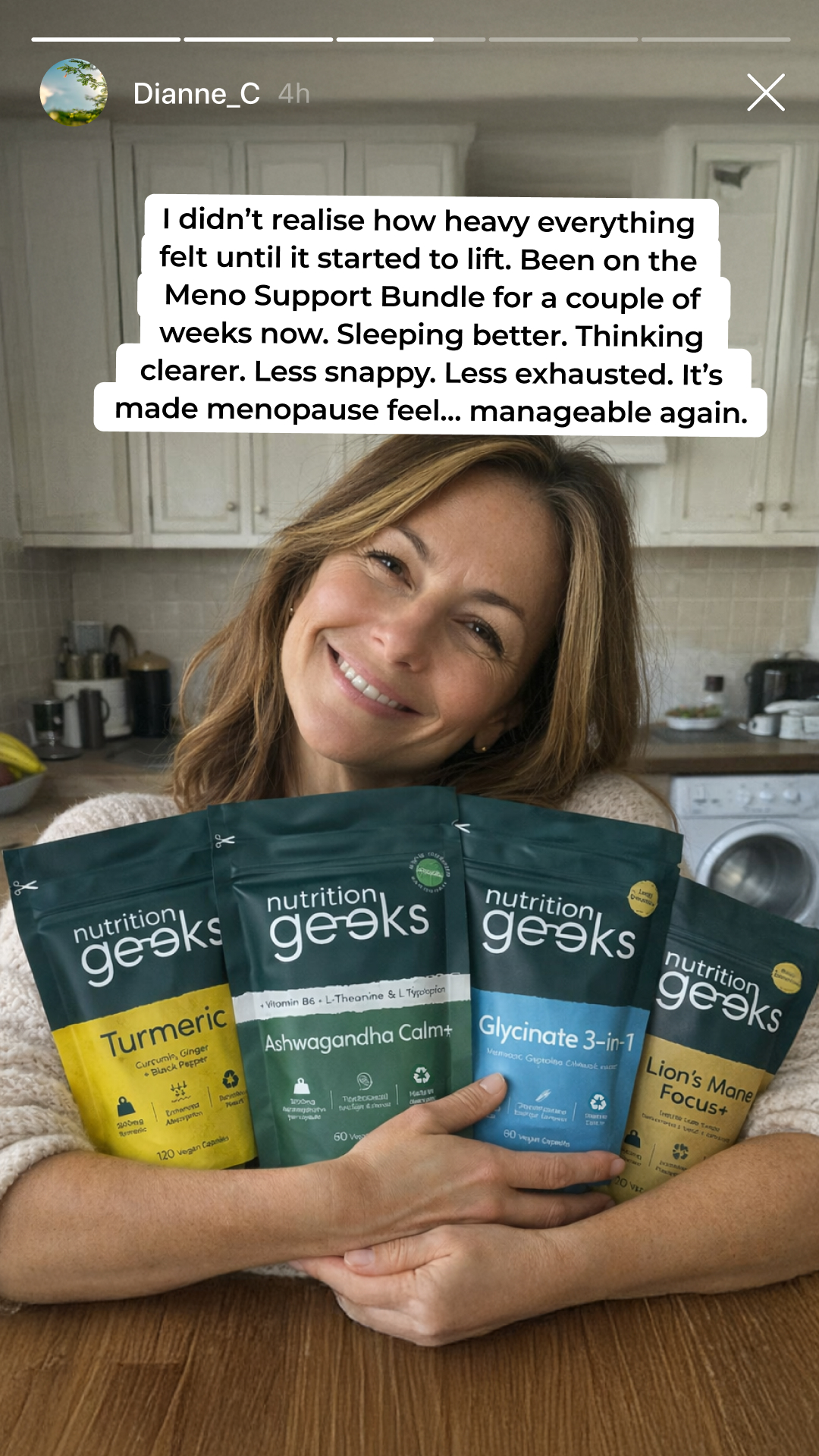 Nutrition Geeks Facebook ad