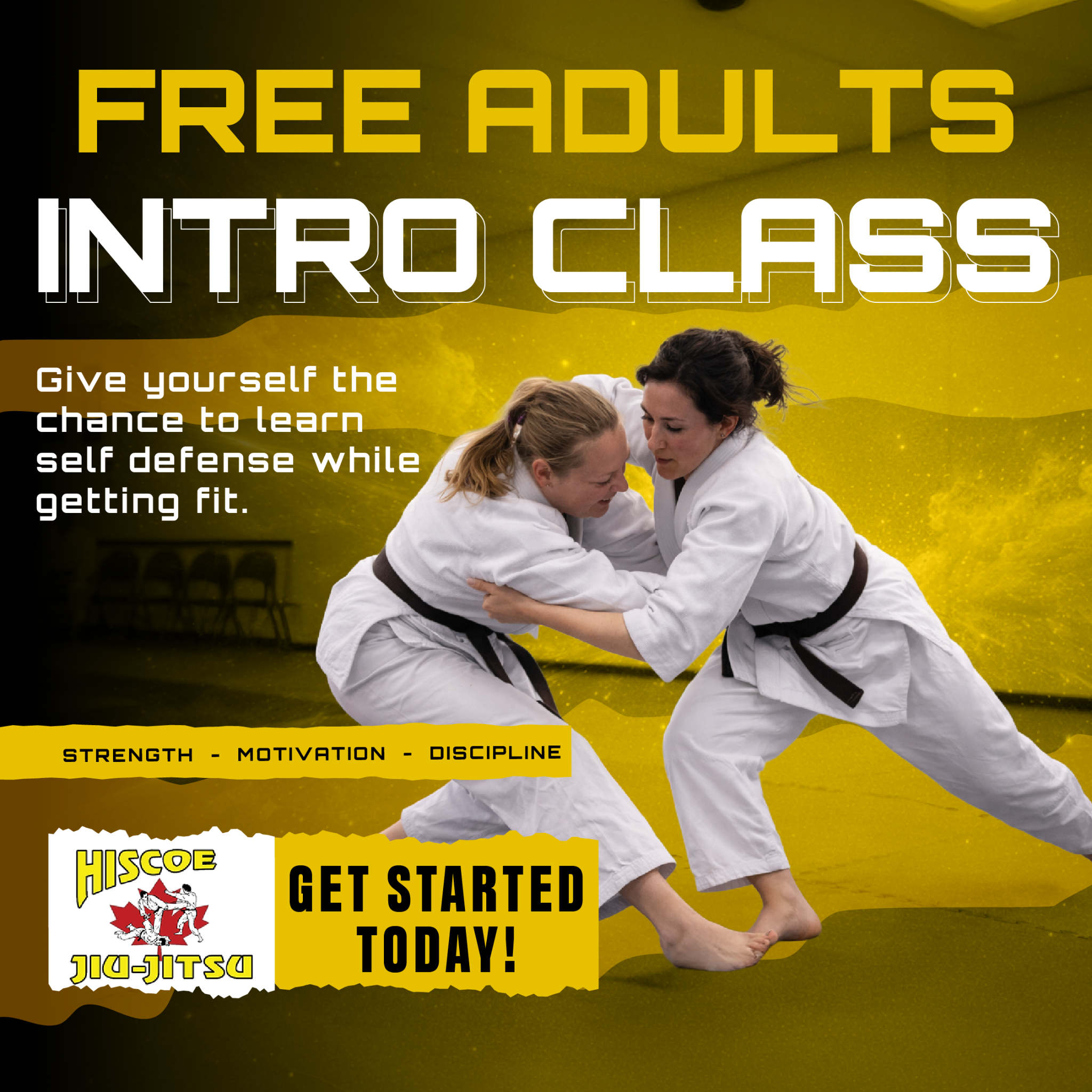Hiscoe Jiu-Jitsu Facebook ad