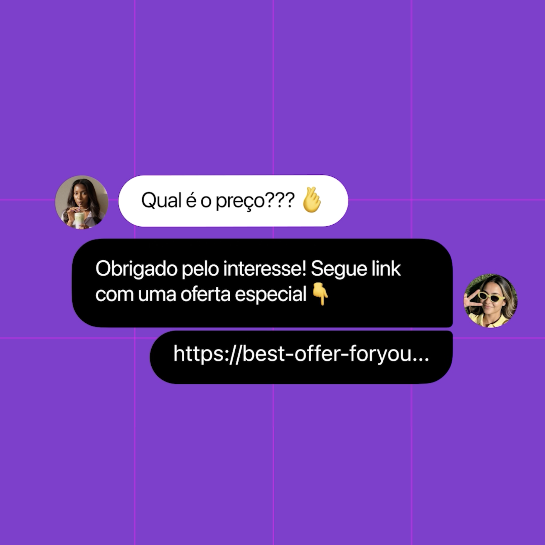 Manychat Facebook ad