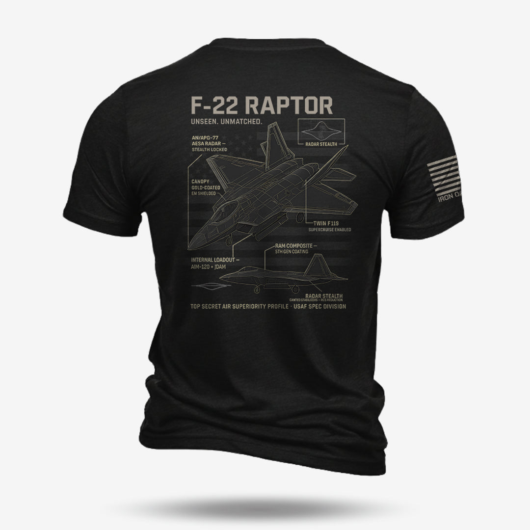 Iron Oath Apparel Facebook ad: Military blueprint designs. Limited drop.