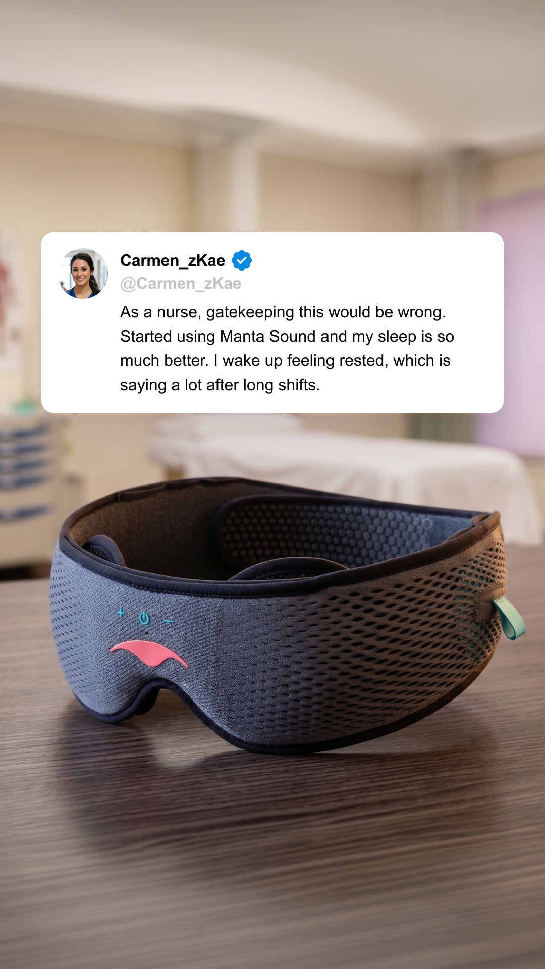 Manta Sleep Facebook ad