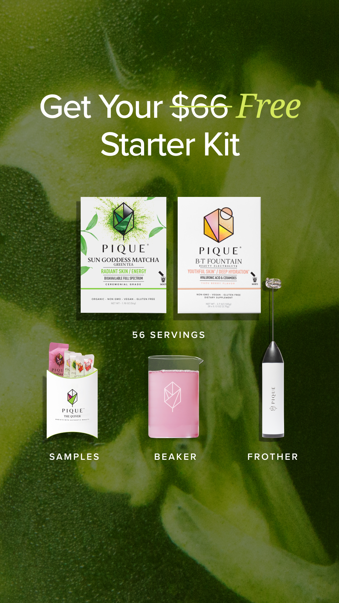Pique Facebook ad: Get Your Free Starter Kit