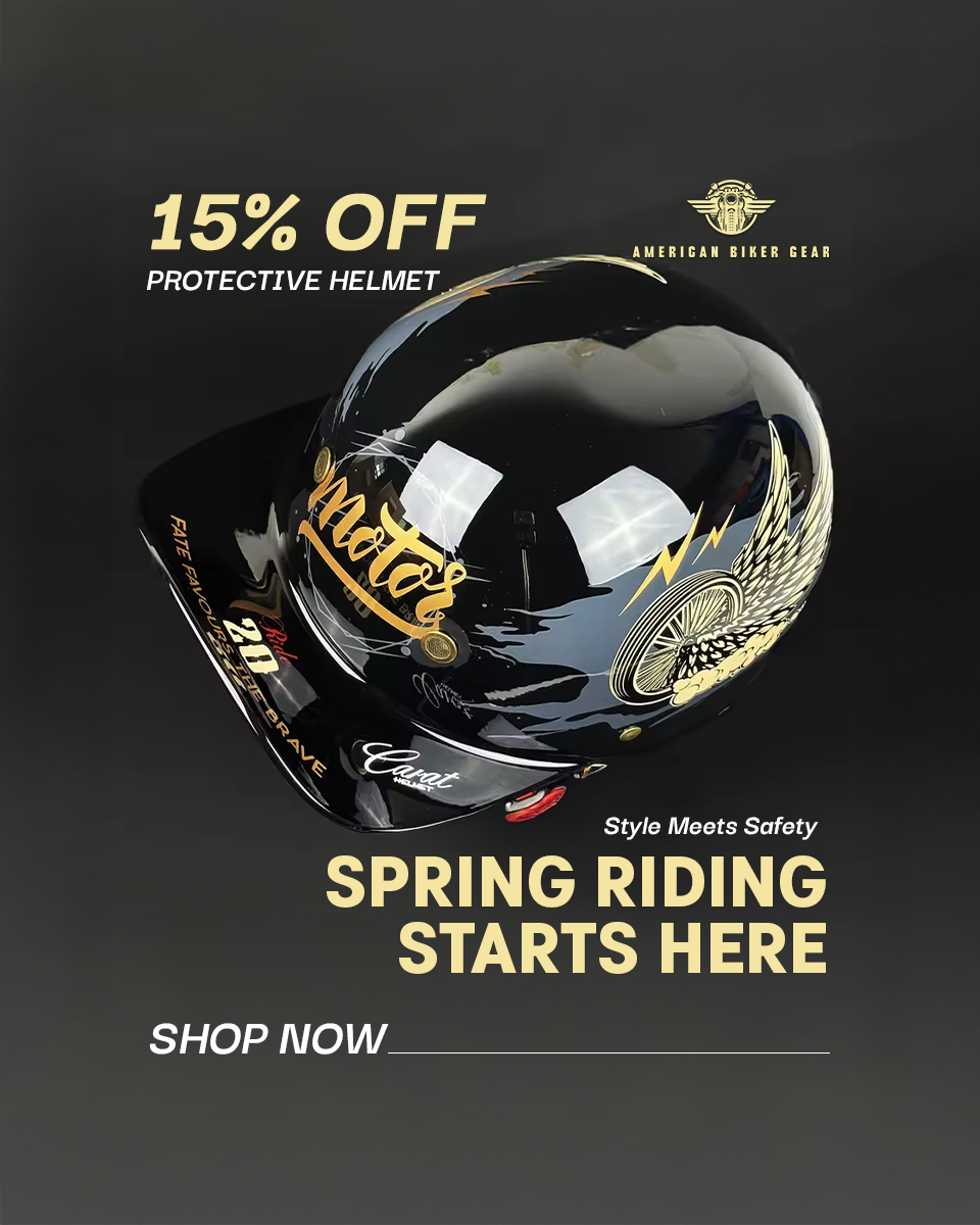 BikerGear - Fuel & Freedom Facebook ad