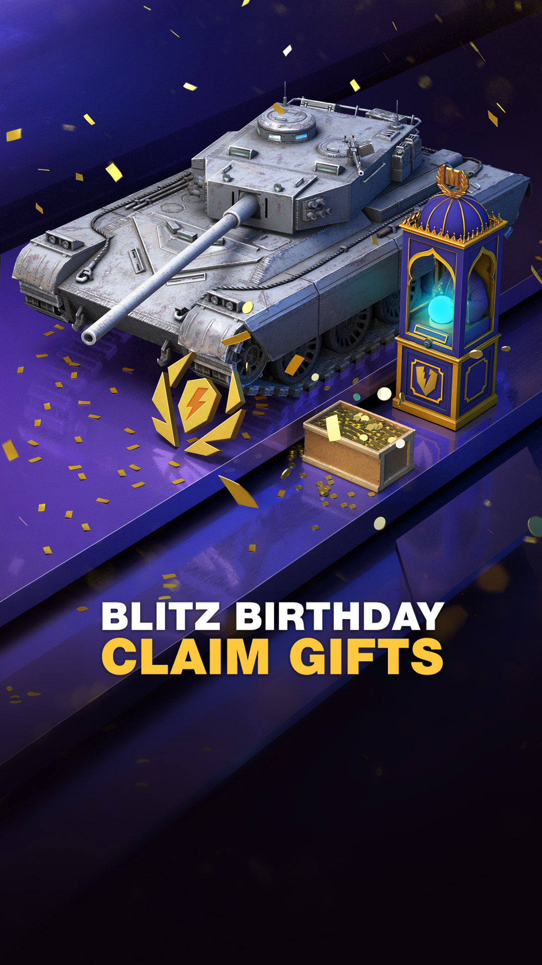 World of Tanks Blitz Facebook ad