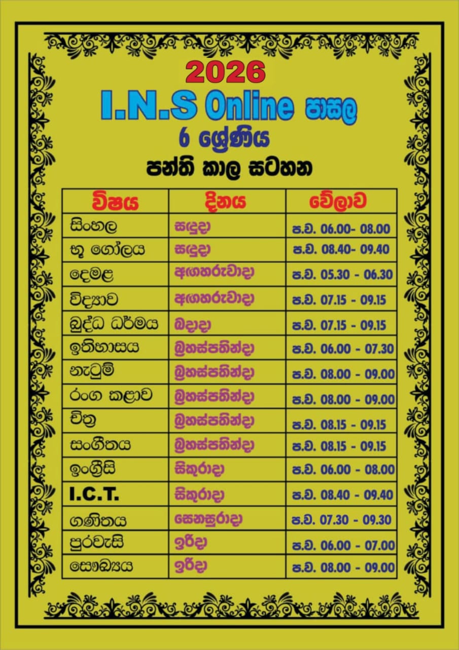 INS online school Facebook ad