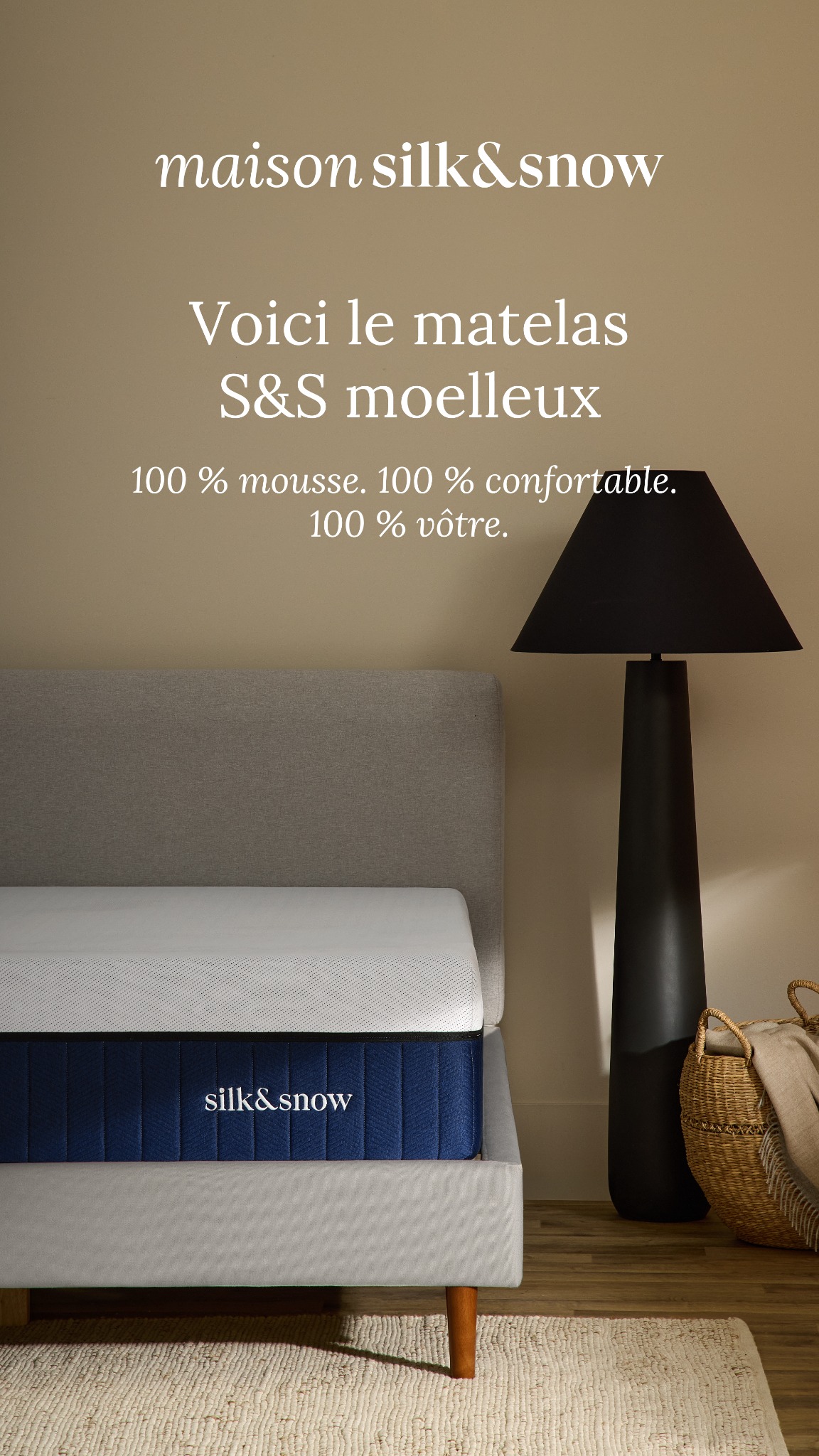 Maison Silk & Snow Facebook ad