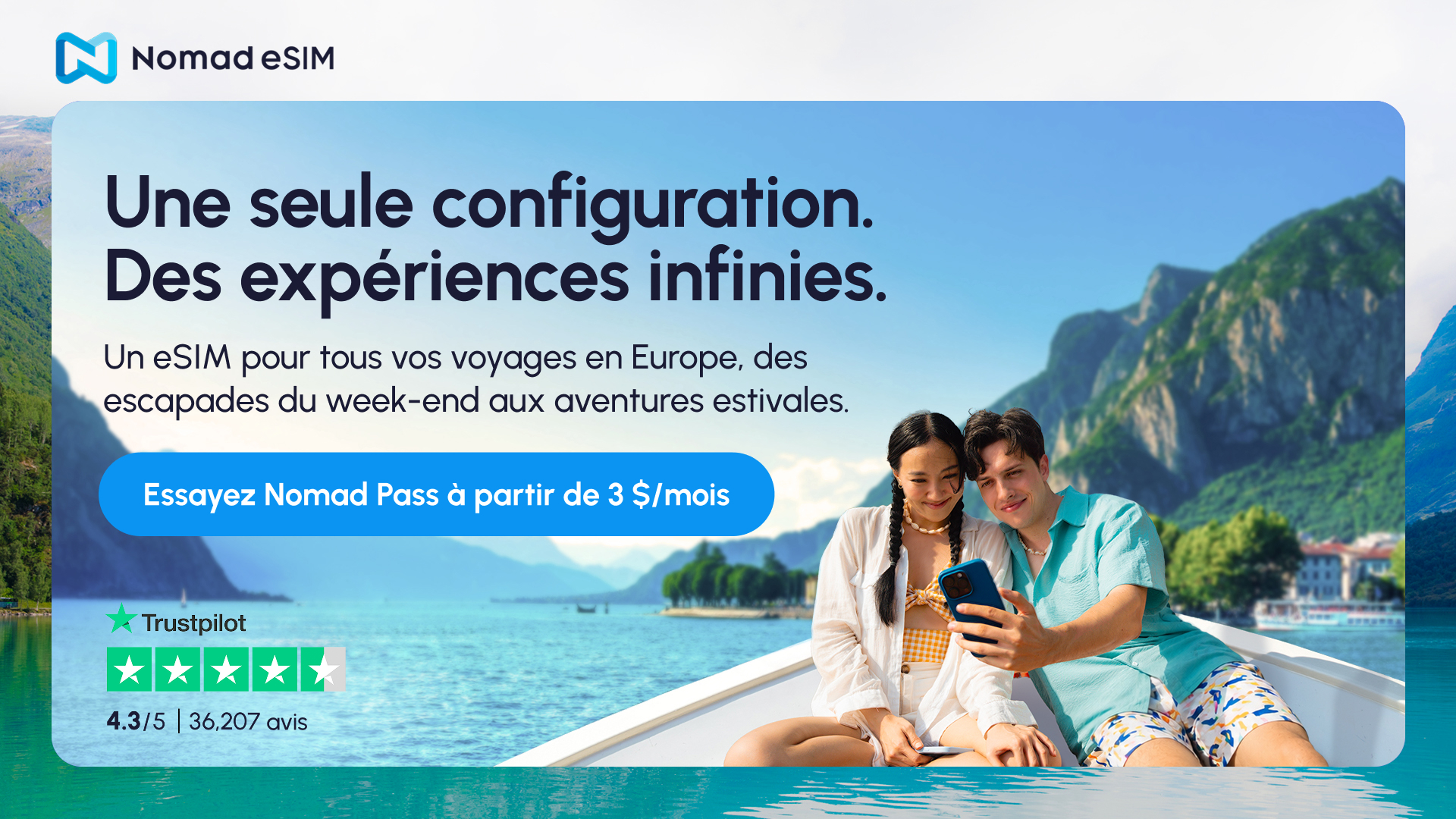 Nomad Esim Facebook ad