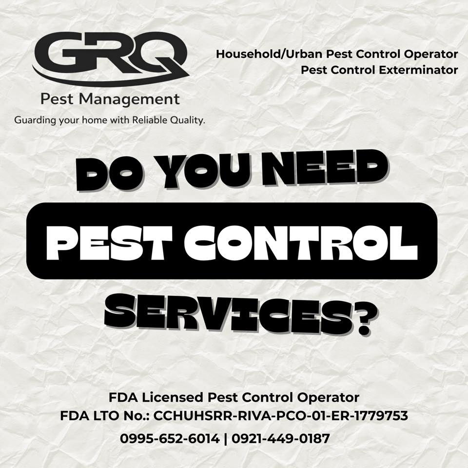 Pest Control Services by GRQ Pest Management Facebook ad: Protect your home, business, and facility with professional…