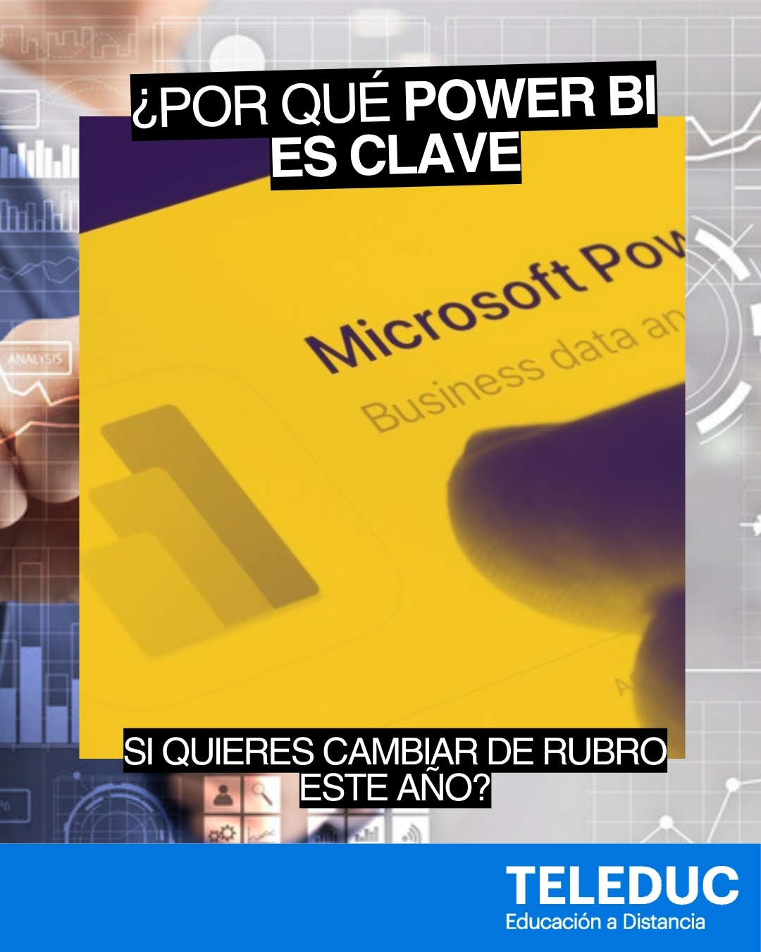 Teleduc Facebook ad: ¿Estás buscando una forma de reconvertirte…