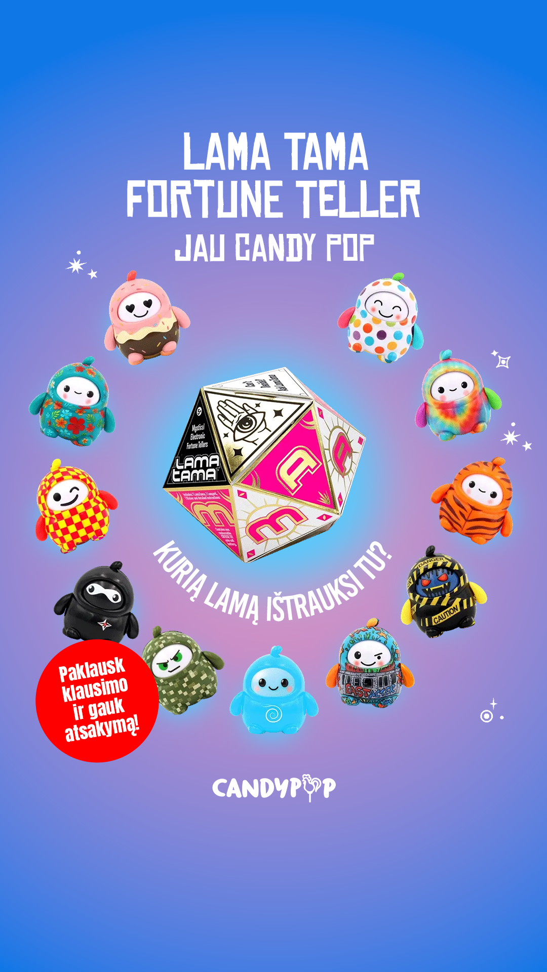 Candy POP Facebook ad