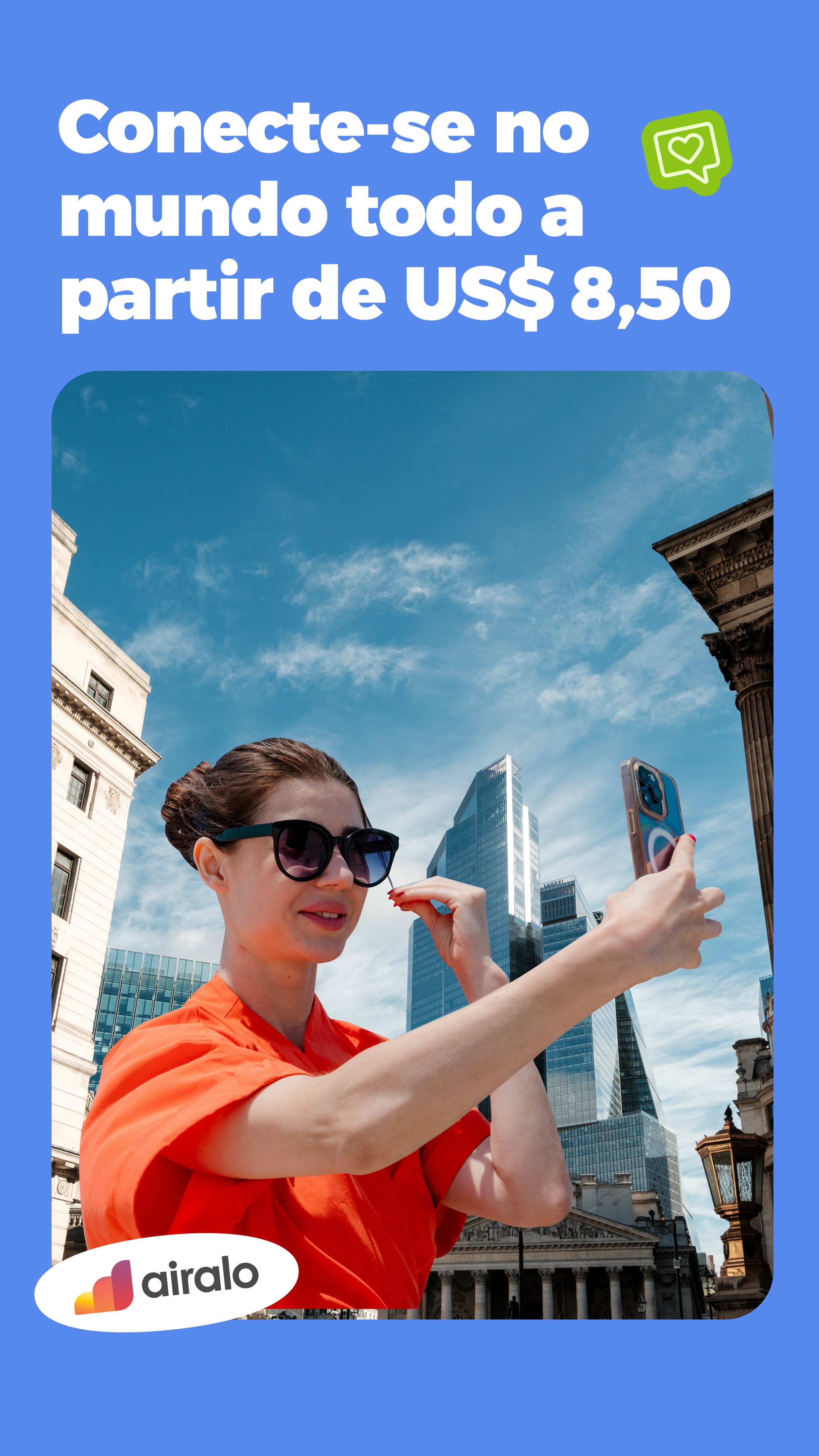 Airalo Global eSIM Store Facebook ad