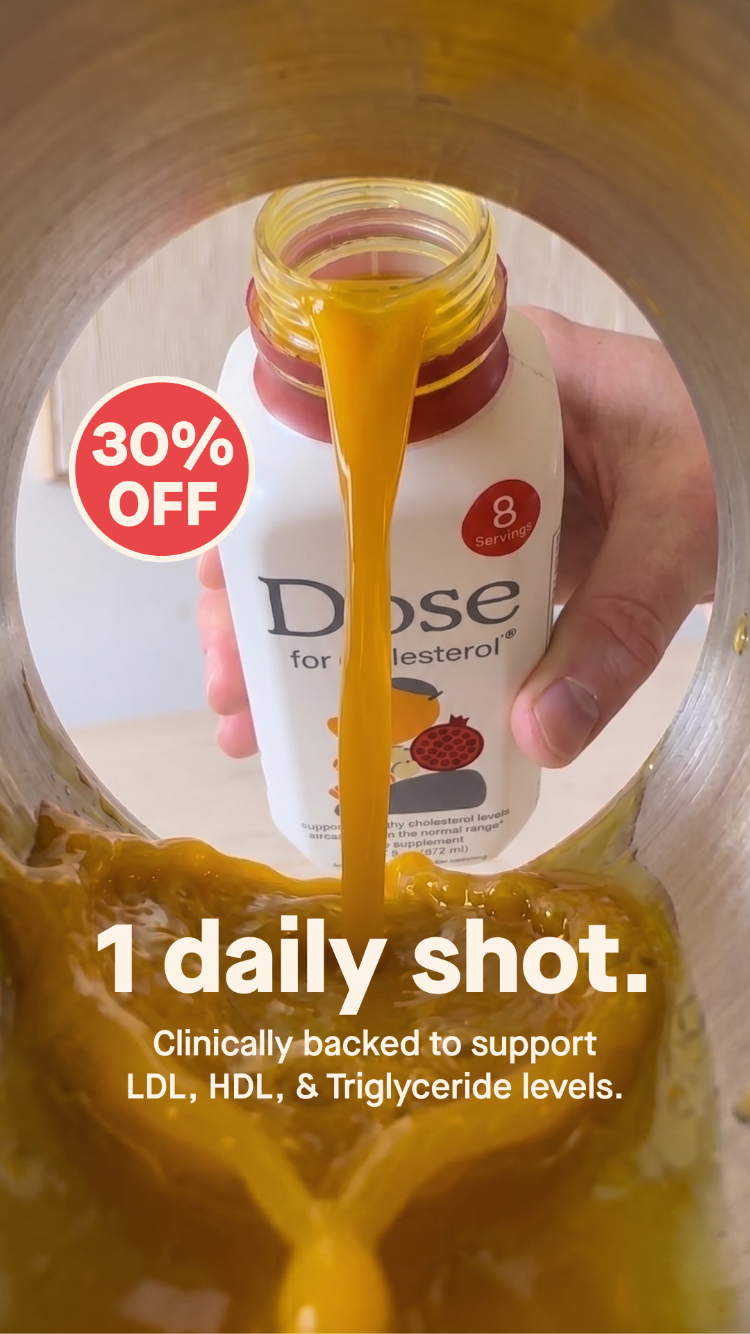 Dose for Cholesterol Facebook ad