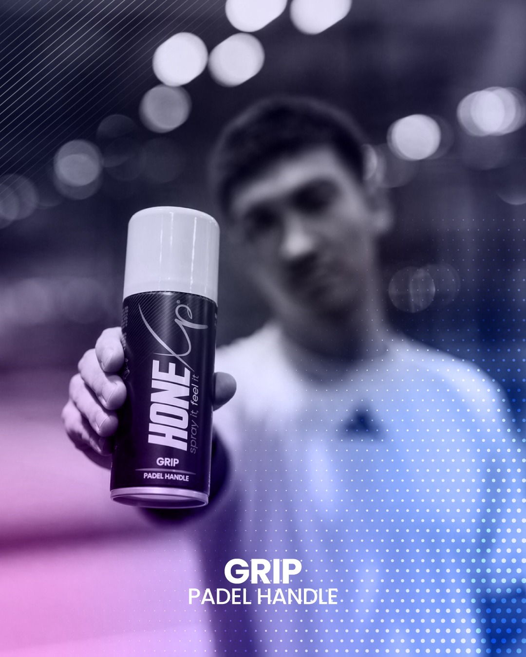 Hone XP Facebook ad: Upgrade your Padel Performance!