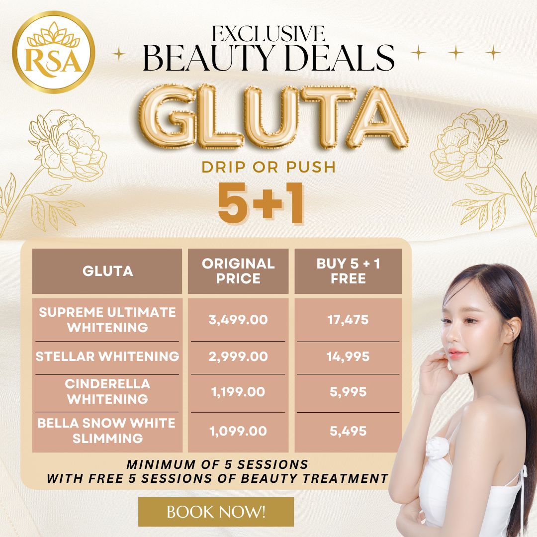 Royale Skin Aesthetics Beauty & Wellness Lounge - Marilao Bulacan Facebook ad: Get more with every drip!