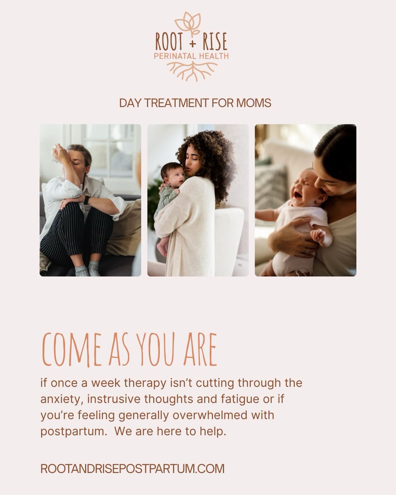 Root & Rise Perinatal Health Facebook ad