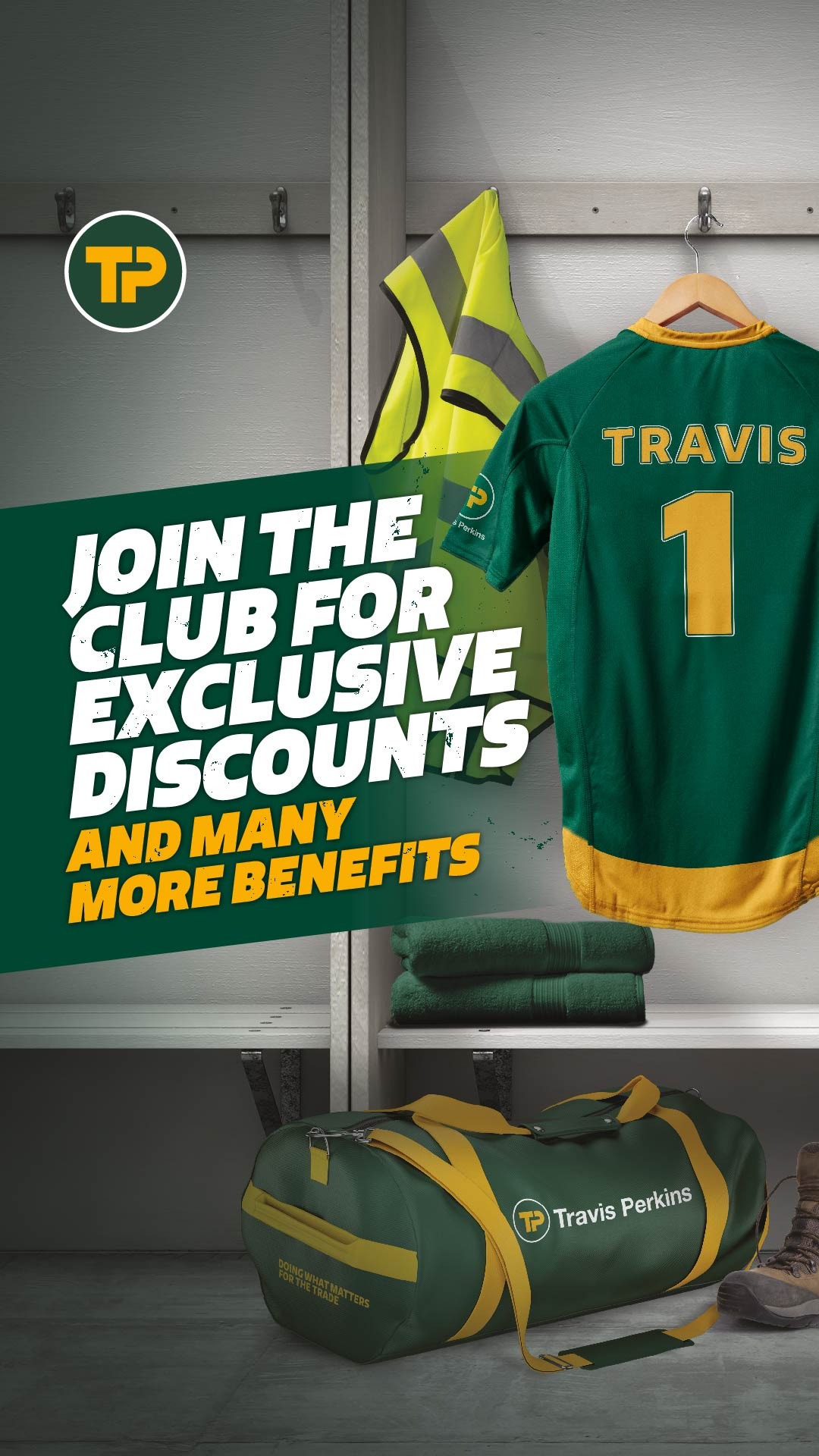 Travis Perkins Facebook ad