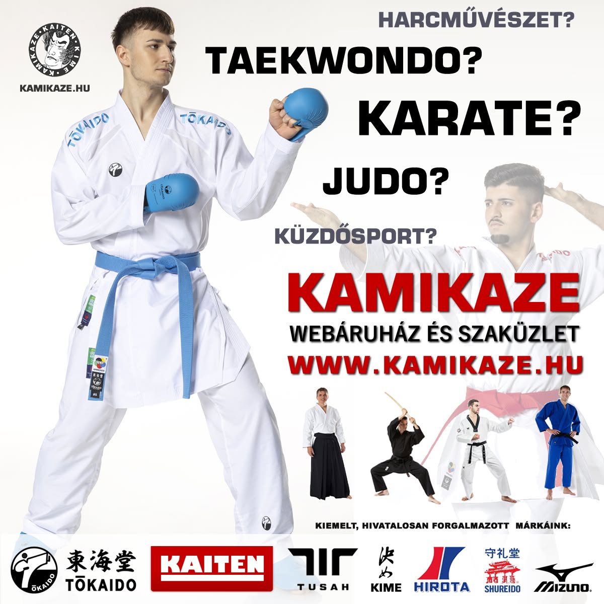Kamikaze Webáruház és Szaküzlet Facebook ad