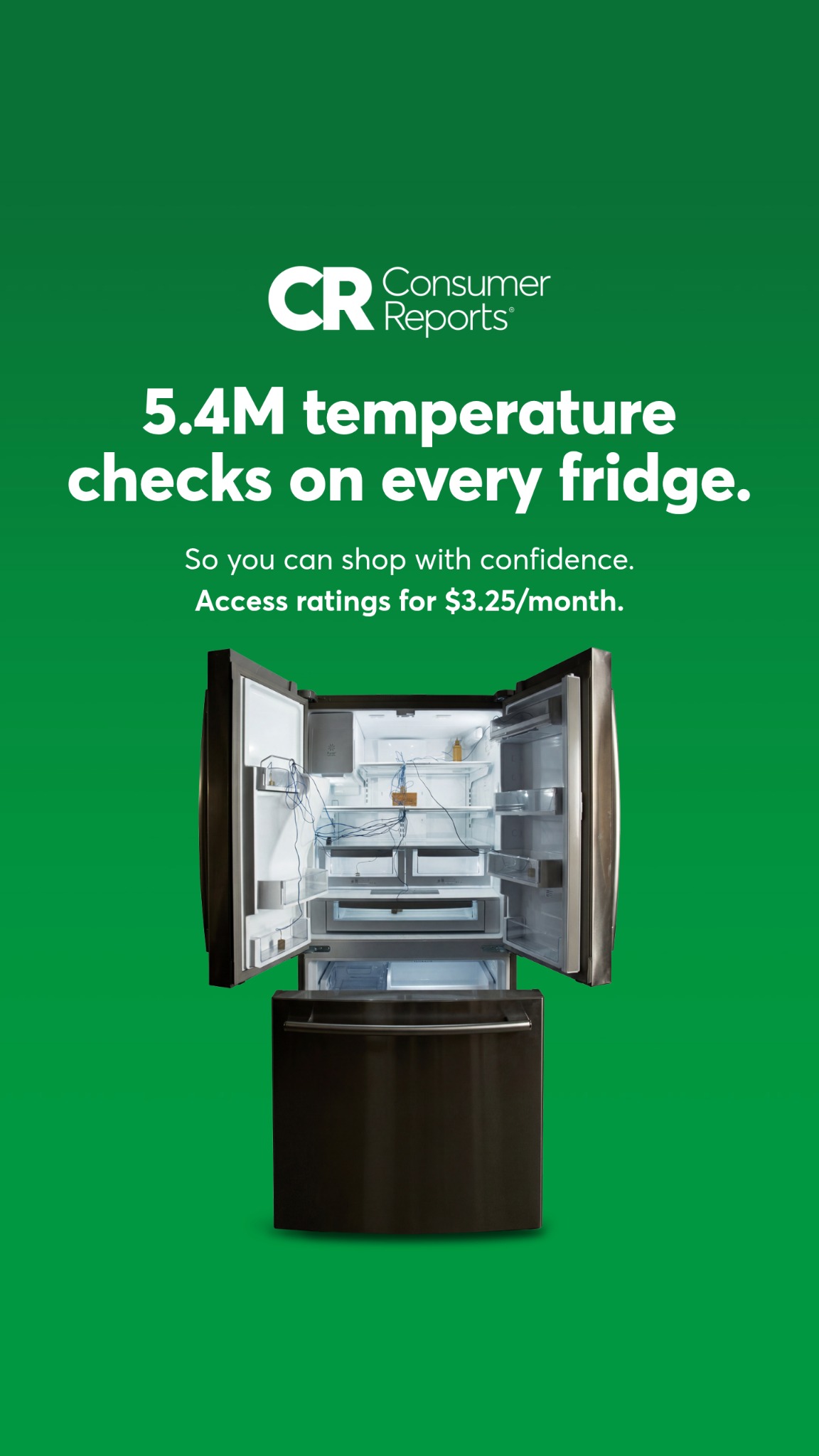 Consumer Reports Facebook ad
