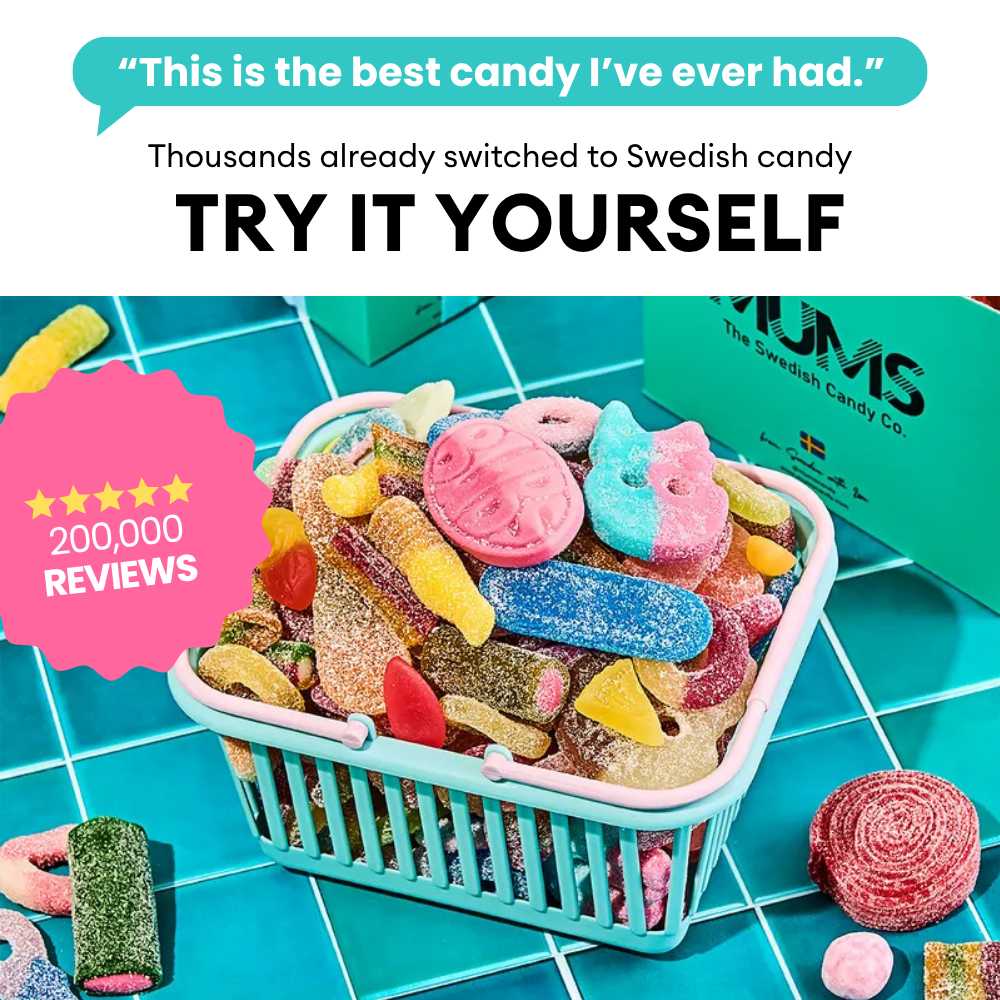 Mums - The Swedish Candy Co. Facebook ad