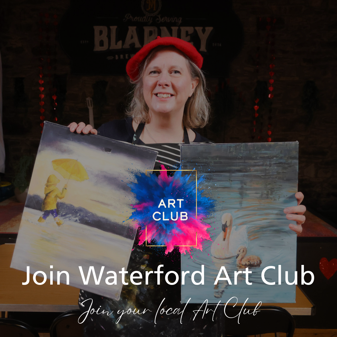 We are ArtClub Facebook ad: Fun Art Classes in Waterford This Spring