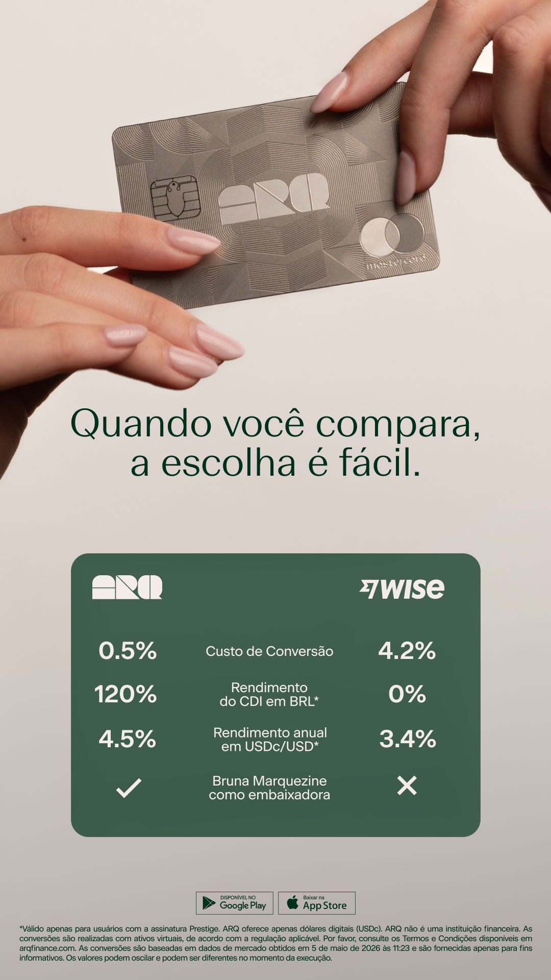 ARQ Facebook ad