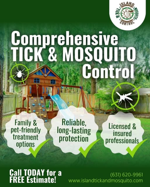 Island Tick & Mosquito Control Facebook ad