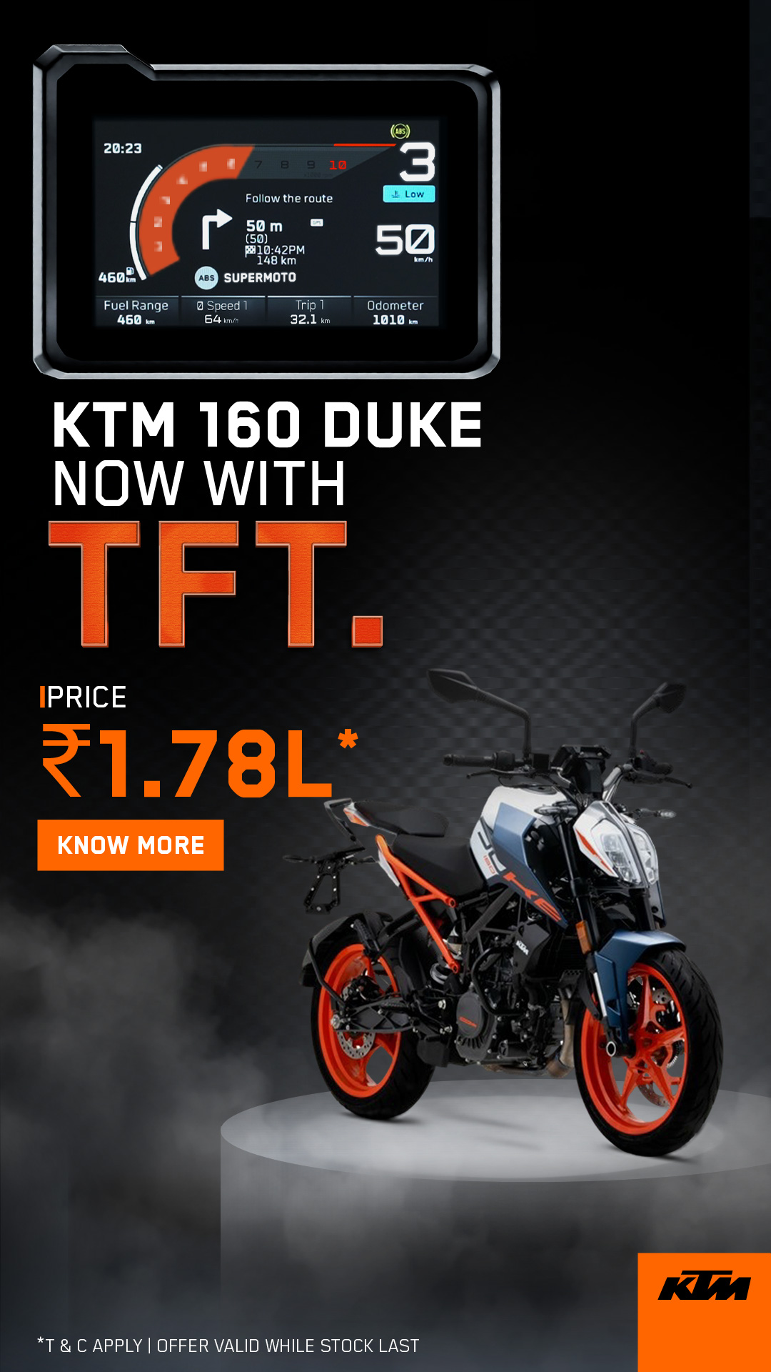 KTM India Facebook ad from Jan 19, 2026