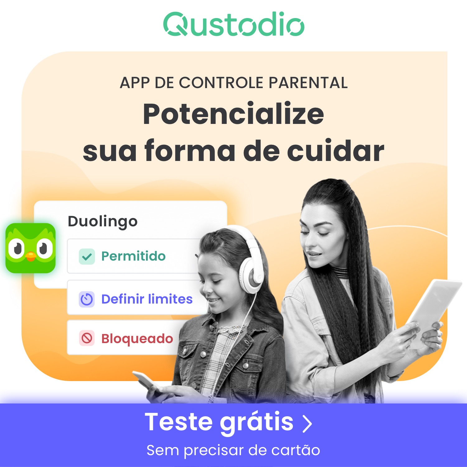 Qustodio Facebook ad