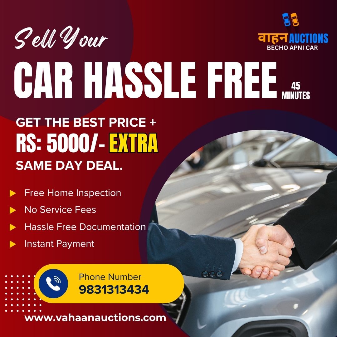 Vahaan Auctions Facebook ad