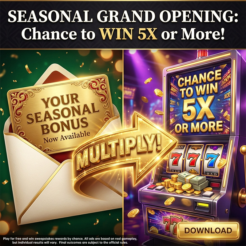 Lavish Luck Casino Facebook ad: Feeling Lucky? Spin the Reels and Chase the Fortune!