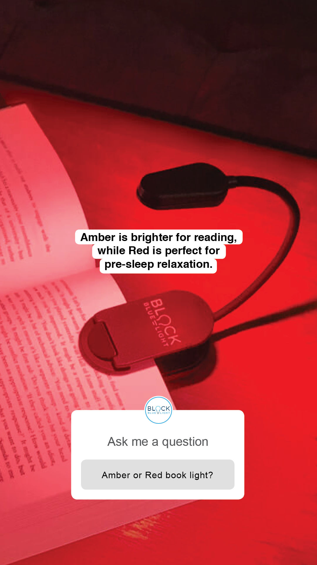 BlockBlueLight Facebook ad