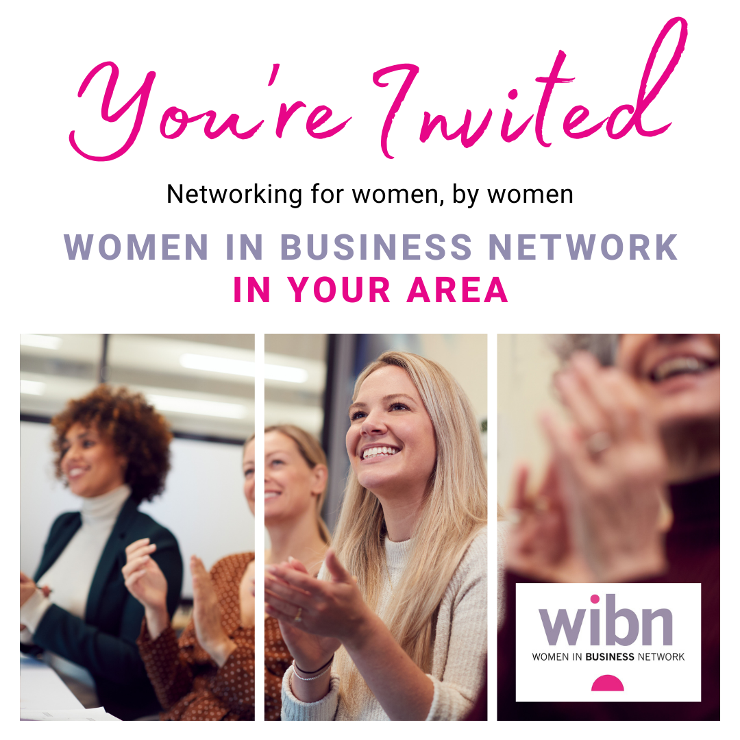 The Women In Business Network (WIBN) Facebook ad from Feb 12, 2026