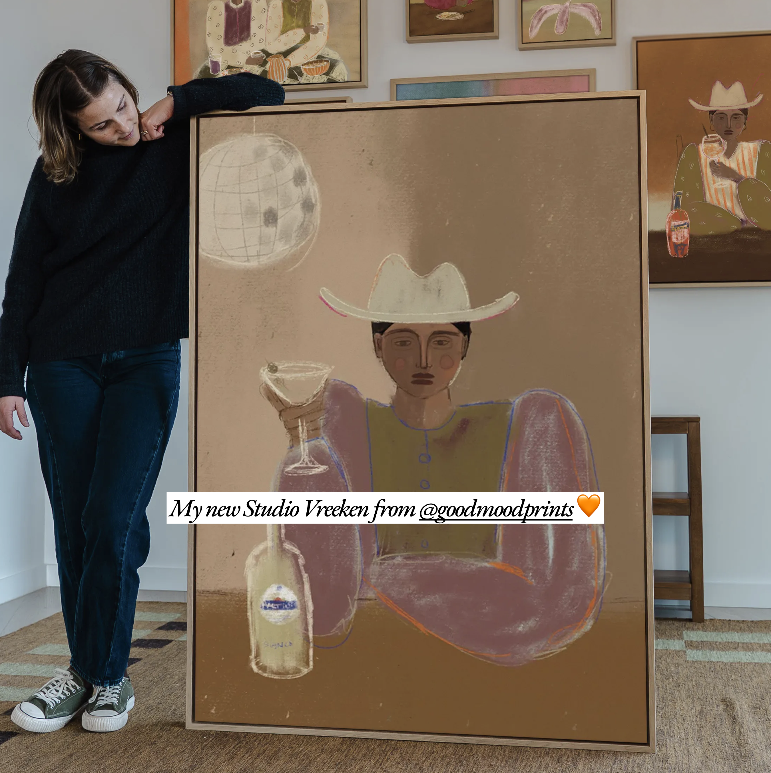 GoodMood Facebook ad: Discover canvas art that brings your walls to life