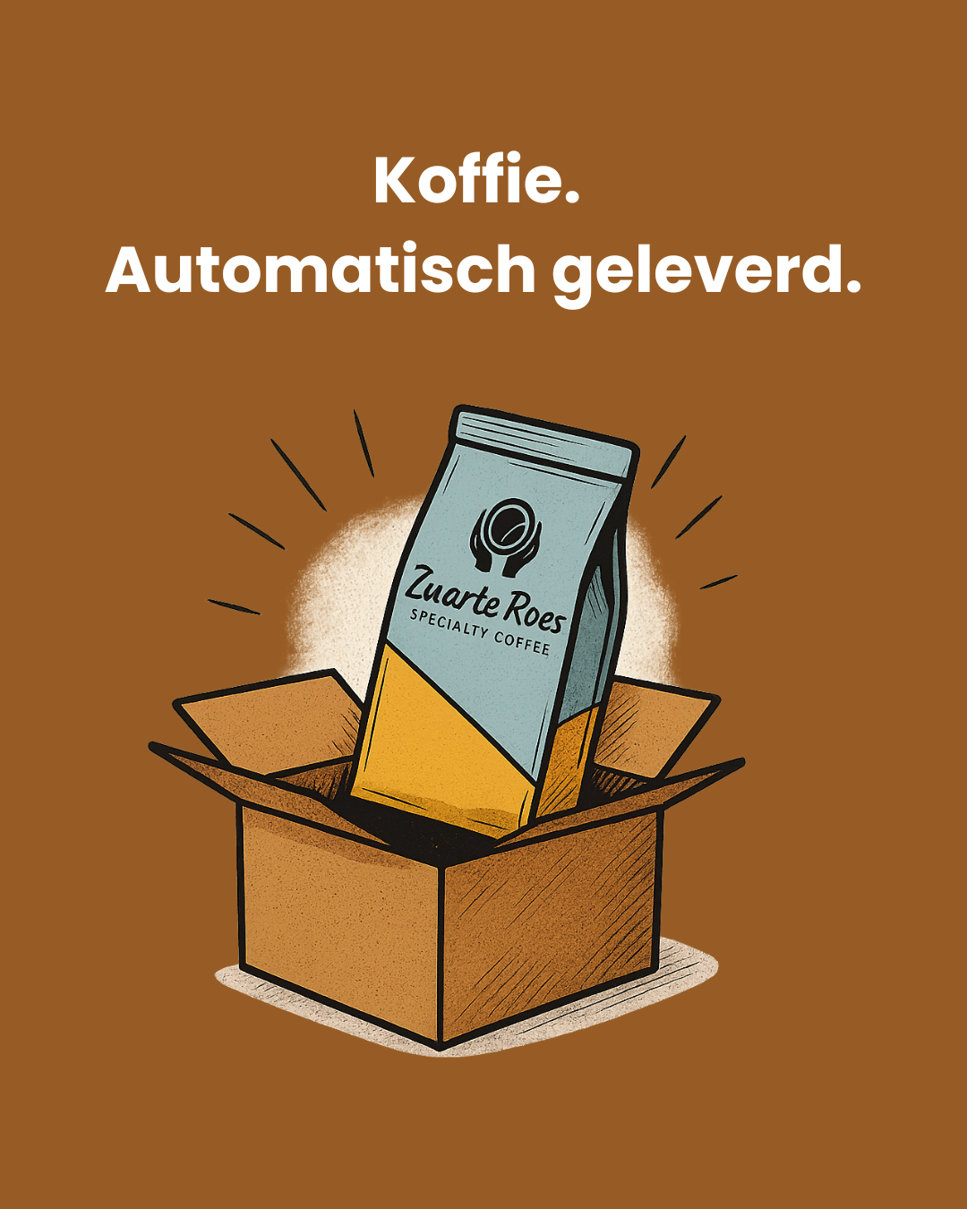 Zwarte Roes coffee Facebook ad