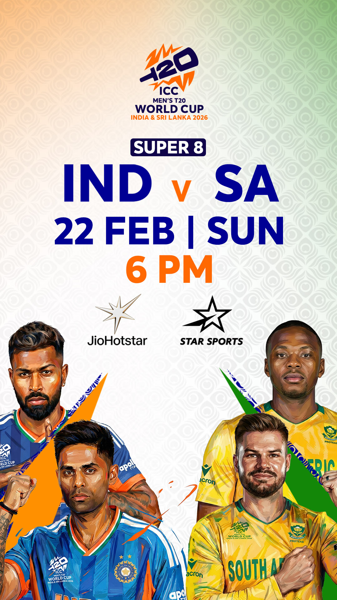 Star Sports Facebook ad: ICC Men's T20 World Cup 26