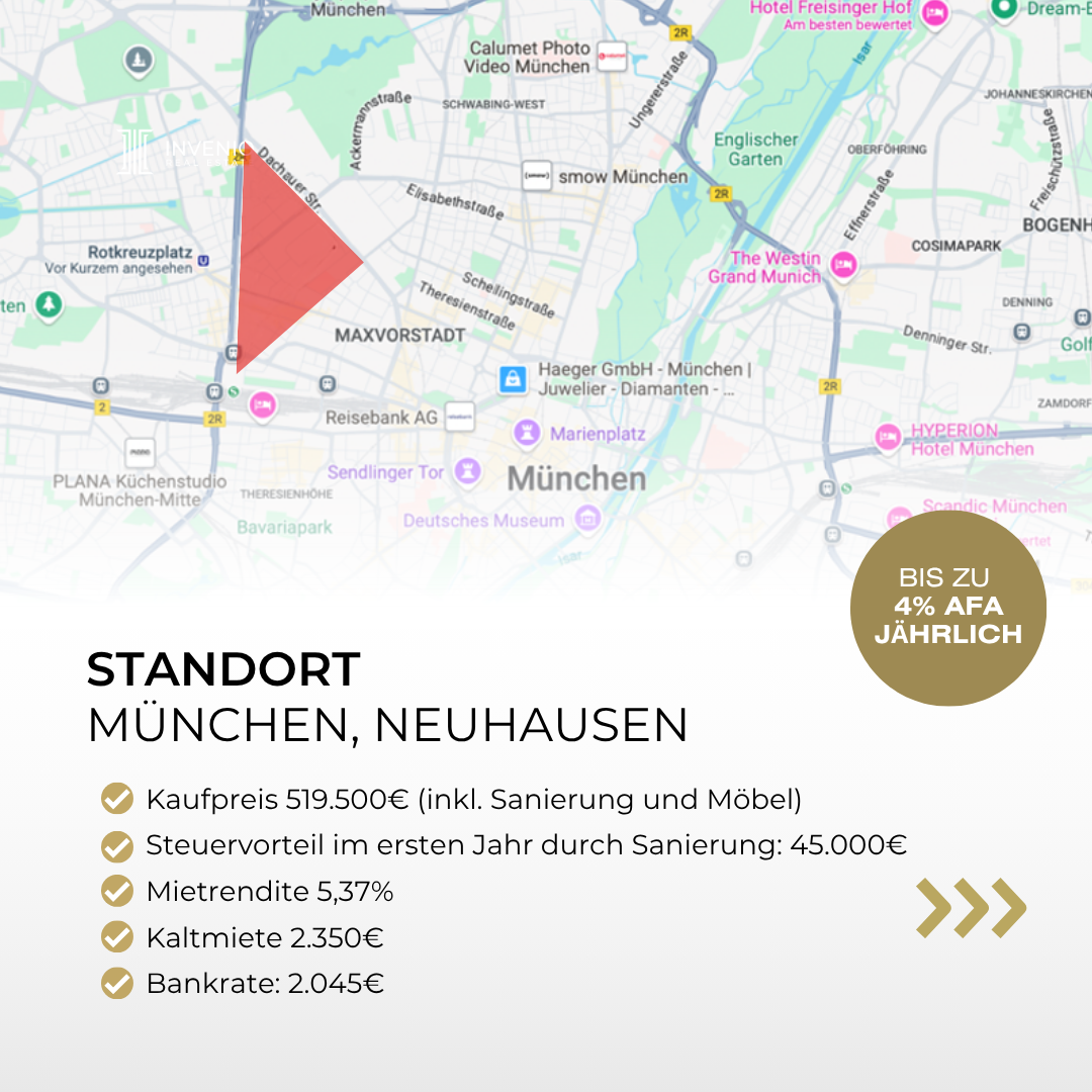 Invenio Real Estate GmbH Facebook ad: Eine Immobilie als Kapitalanlage in Deiner Stadt?