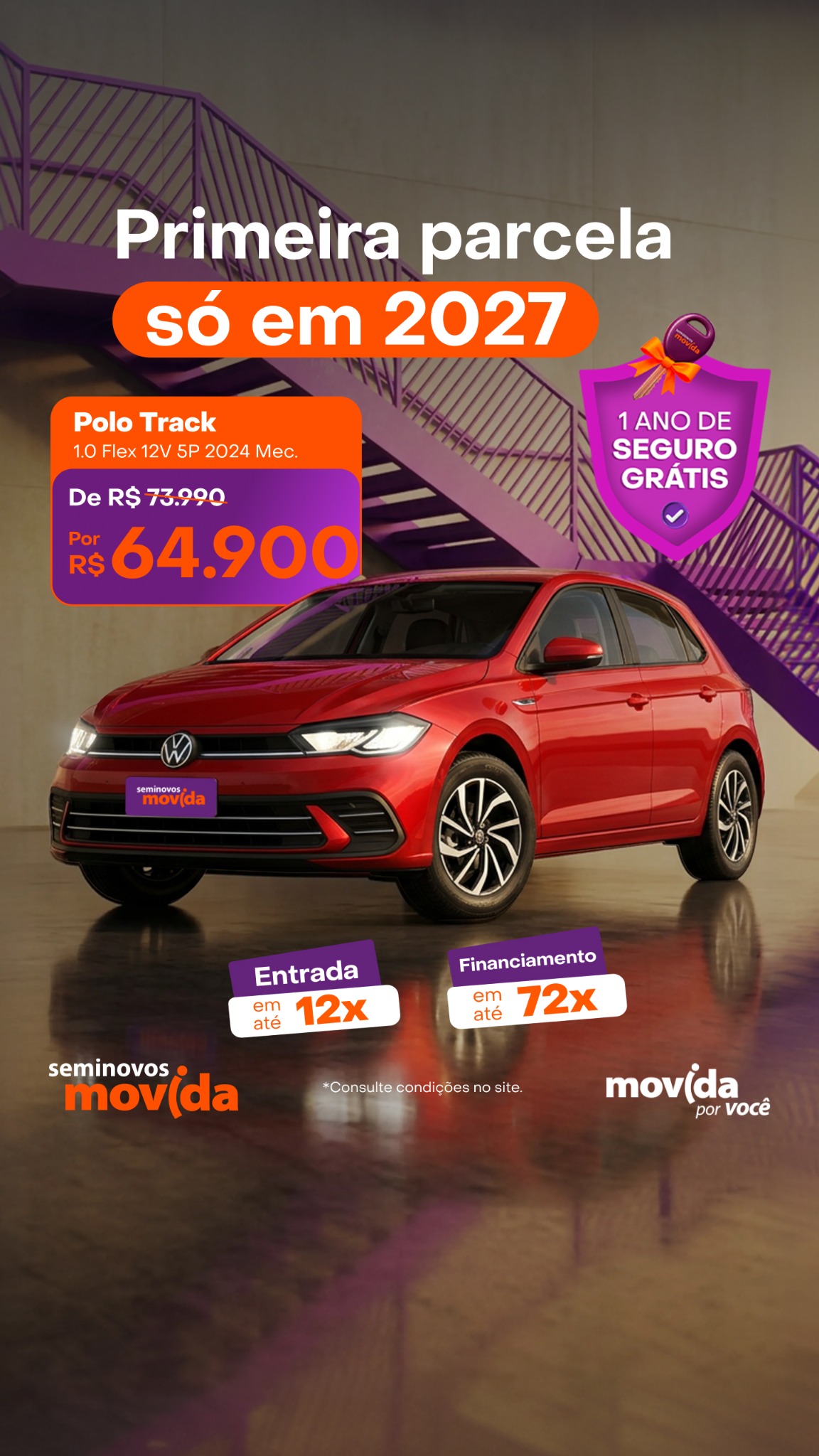 Seminovos Movida Facebook ad