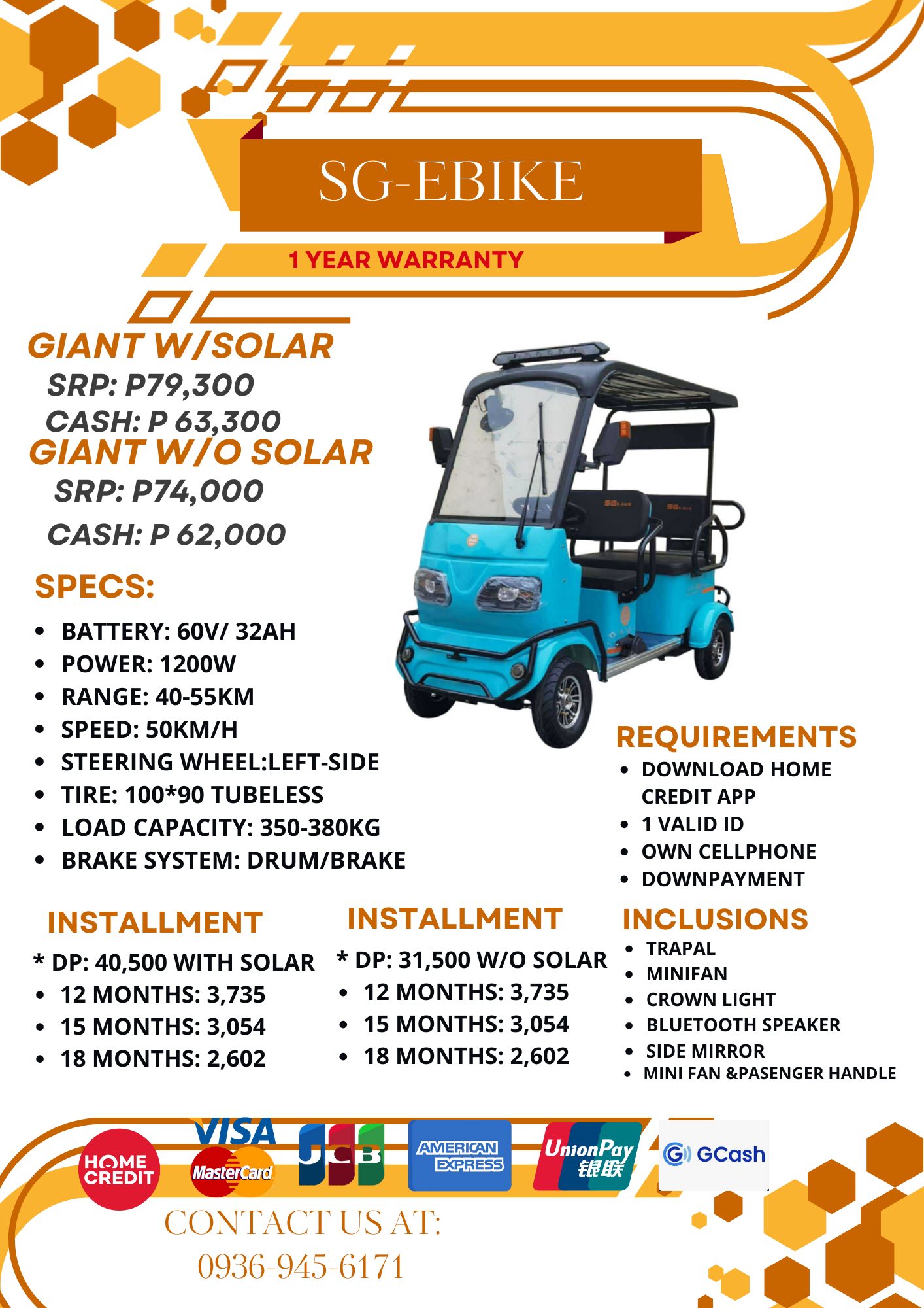 SG Electric BIKE - Belle Facebook ad: NEW PRICELIST FOR SAIGE EBIKE