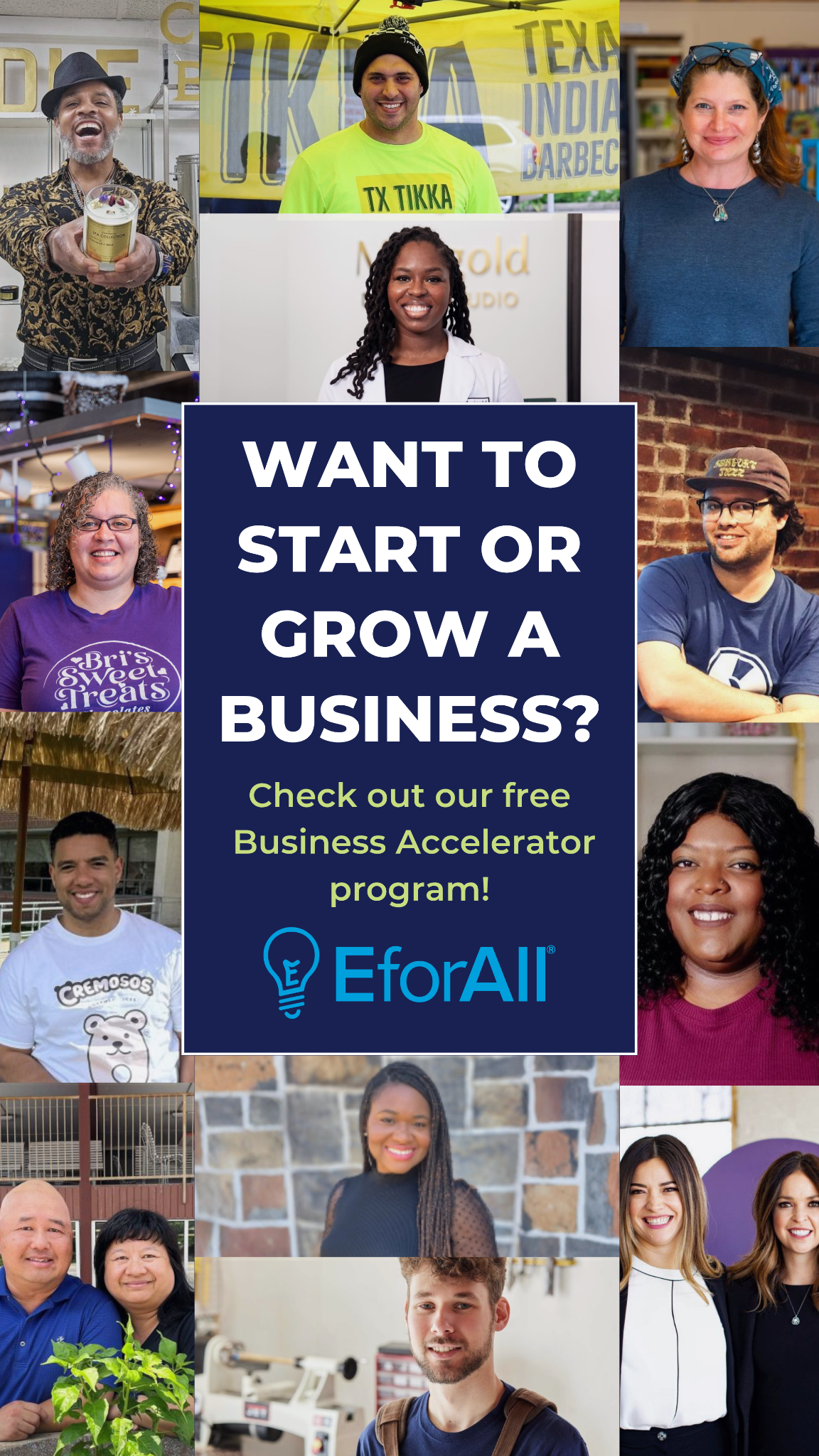 Entrepreneurship for All - EforAll Facebook ad from Jun 15, 2026