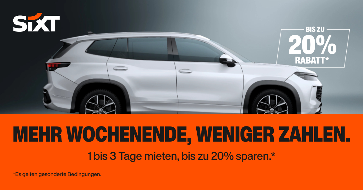 Sixt Facebook ad