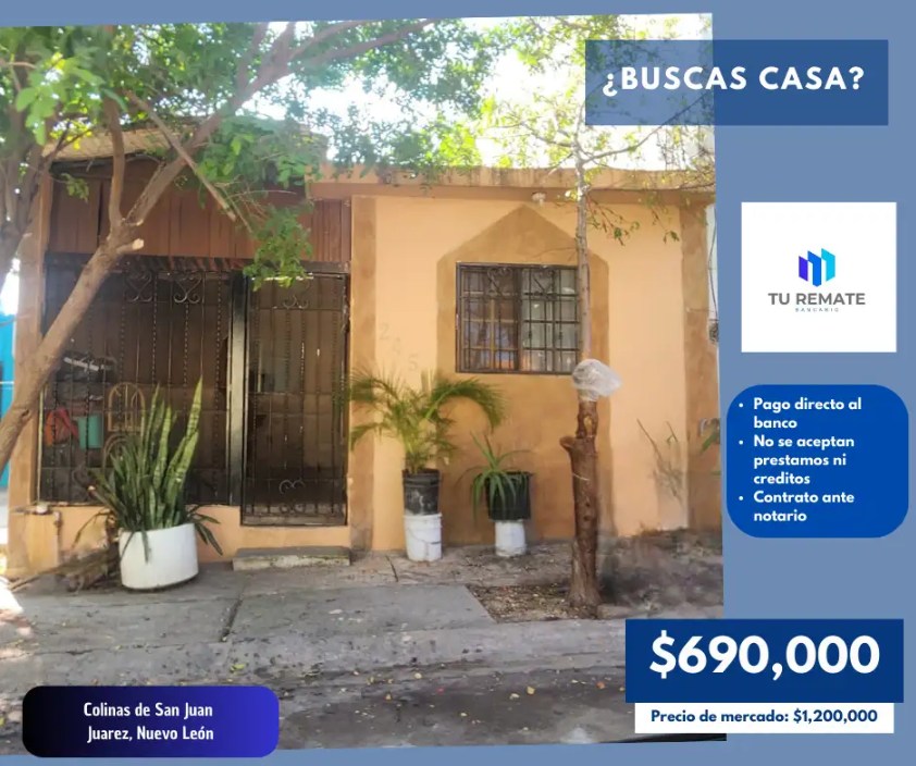Remates Bancarios Facebook ad: 3 habitaciones 2 baños Casa