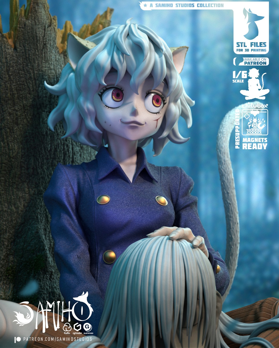 Samiho Studios Facebook ad: Now available on our Patreon!
