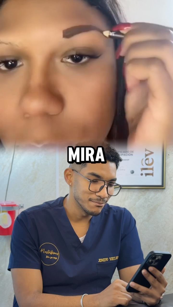 Masterbrows Facebook ad: Chatea con nosotros