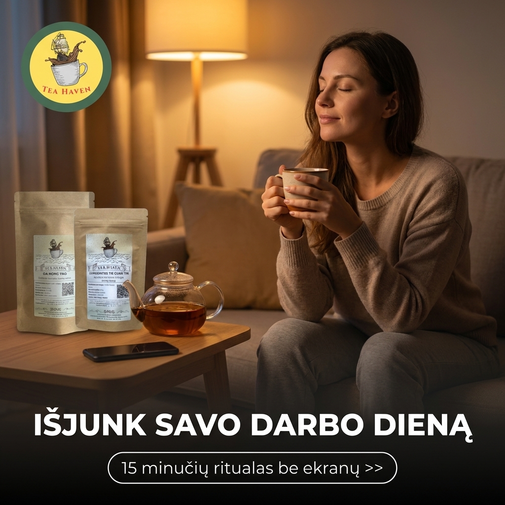 Tea Haven Facebook ad: Tavo vakaro RESTARTAS